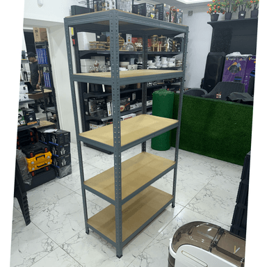 Raft metalic universal RHU45-265 – 1800×900×450 mm, 5 polițe, max. 265 kg/poliță